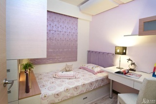简约风格公寓富裕型80平米卧室地台床台湾家居