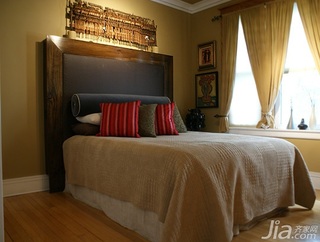 混搭风格复式经济型80平米卧室床海外家居