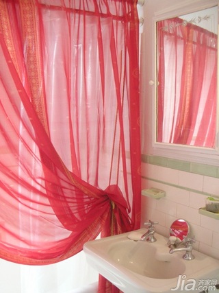东南亚风格公寓经济型70平米卫生间洗手台海外家居