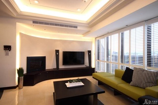 简约风格公寓富裕型130平米客厅吊顶茶几台湾家居