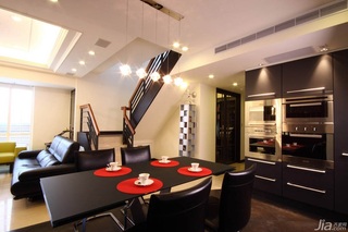 简约风格公寓富裕型130平米餐厅餐桌台湾家居