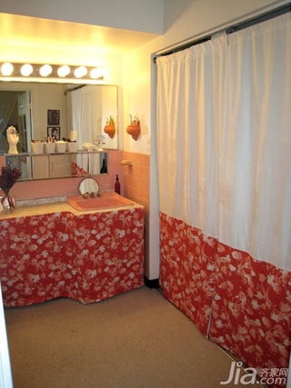 简约风格小户型经济型60平米浴帘浴室柜海外家居