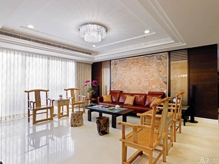 中式风格别墅豪华型140平米以上客厅沙发背景墙沙发台湾家居