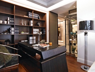 新古典风格公寓富裕型140平米以上书房书桌婚房台湾家居