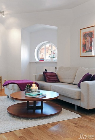 宜家风格二居室经济型客厅沙发效果图