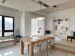 简约风格公寓富裕型餐厅餐桌台湾家居