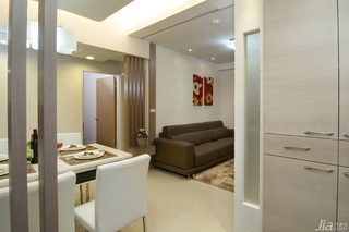 简约风格公寓富裕型80平米餐厅台湾家居