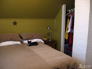 简约风格二居室经济型80平米卧室床海外家居