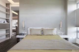 简约风格公寓富裕型140平米以上卧室床台湾家居