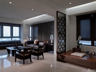 简约风格公寓富裕型客厅隔断沙发台湾家居