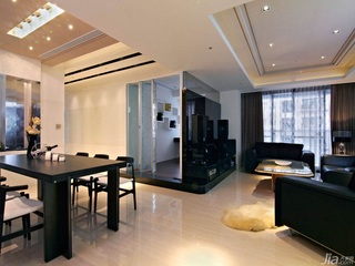 简约风格公寓富裕型120平米客厅吊顶茶几台湾家居