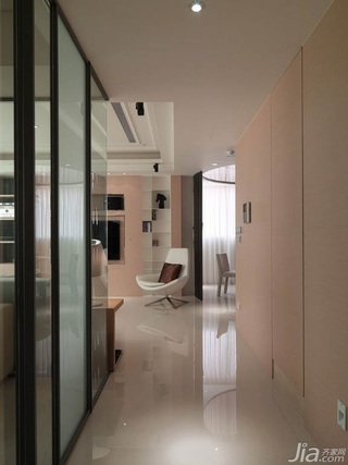 简约风格公寓富裕型120平米过道台湾家居