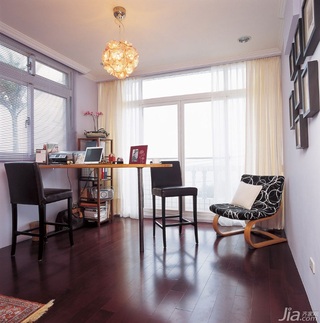 混搭风格别墅富裕型140平米以上书房书桌台湾家居