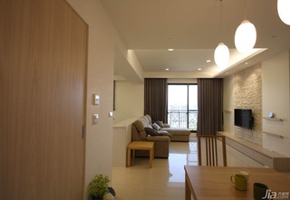 简约风格二居室富裕型120平米客厅吊顶沙发台湾家居