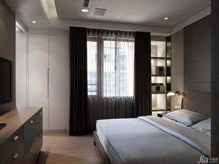 简约风格公寓富裕型120平米卧室吊顶台湾家居