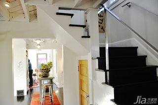 混搭风格别墅豪华型140平米以上楼梯海外家居