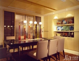 简约风格别墅富裕型餐厅餐桌台湾家居