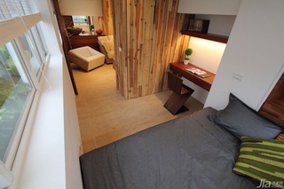混搭风格公寓富裕型卧室床台湾家居