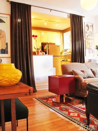 东南亚风格公寓经济型70平米客厅沙发海外家居