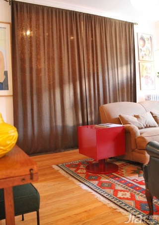 东南亚风格公寓经济型70平米客厅隔断沙发海外家居