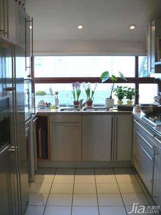 混搭风格复式经济型110平米厨房橱柜海外家居