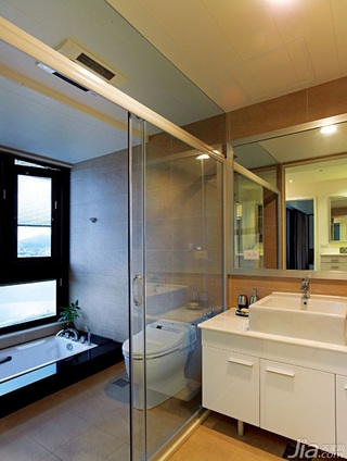 简约风格三居室富裕型140平米以上卫生间台湾家居