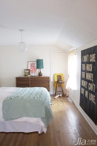 宜家风格三居室经济型80平米卧室床海外家居