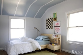 宜家风格三居室经济型80平米卧室床海外家居