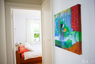 田园风格公寓经济型80平米卧室床海外家居