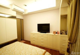 简约风格三居室90平米卧室电视柜台湾家居