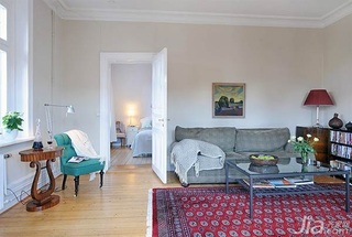 宜家风格公寓140平米以上客厅沙发效果图
