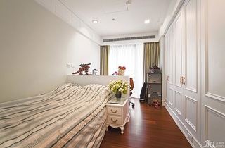 美式风格公寓富裕型卧室床台湾家居