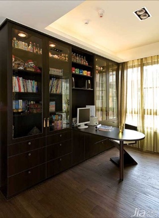 波普风格公寓富裕型80平米书房书桌台湾家居