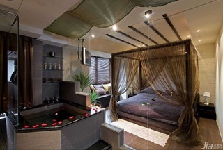 波普风格公寓富裕型80平米卧室床台湾家居