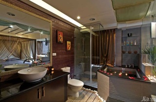 波普风格公寓富裕型80平米卫生间洗手台台湾家居