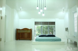 简约风格别墅经济型90平米卧室床海外家居