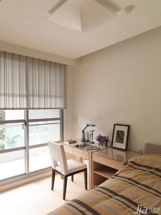 简约风格公寓富裕型140平米以上卧室书桌台湾家居