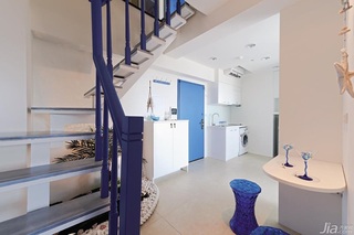 混搭风格公寓富裕型70平米楼梯台湾家居