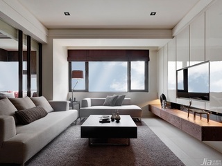 简约风格二居室富裕型客厅沙发台湾家居