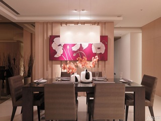 简约风格公寓豪华型餐厅餐桌台湾家居