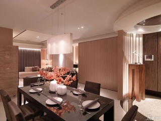 简约风格公寓豪华型餐厅餐桌台湾家居