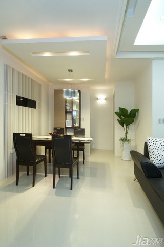 简约风格公寓富裕型140平米以上餐厅吊顶餐桌台湾家居