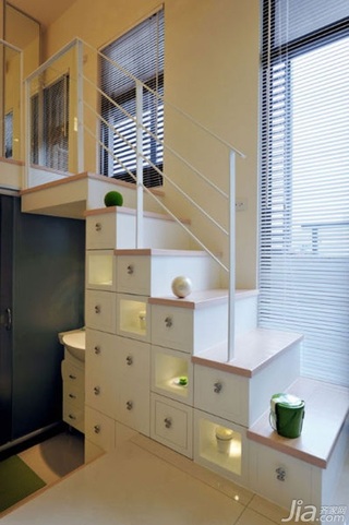 简约风格公寓经济型40平米楼梯台湾家居