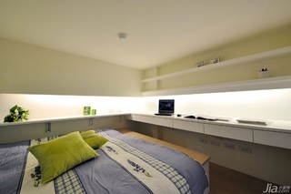 简约风格公寓经济型40平米卧室书桌台湾家居