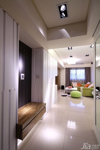 简约风格公寓富裕型120平米玄关台湾家居