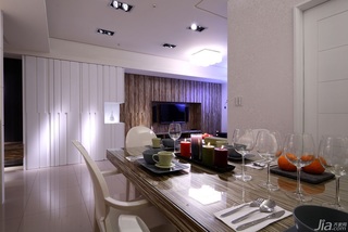 北欧风格公寓富裕型120平米餐厅吊顶餐桌台湾家居