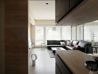 简约风格公寓经济型120平米客厅沙发台湾家居