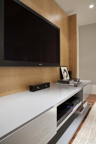 简约风格公寓富裕型90平米客厅电视柜海外家居