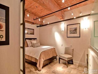 简约风格别墅富裕型130平米卧室床海外家居