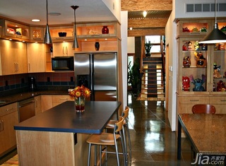 混搭风格别墅富裕型120平米厨房橱柜海外家居